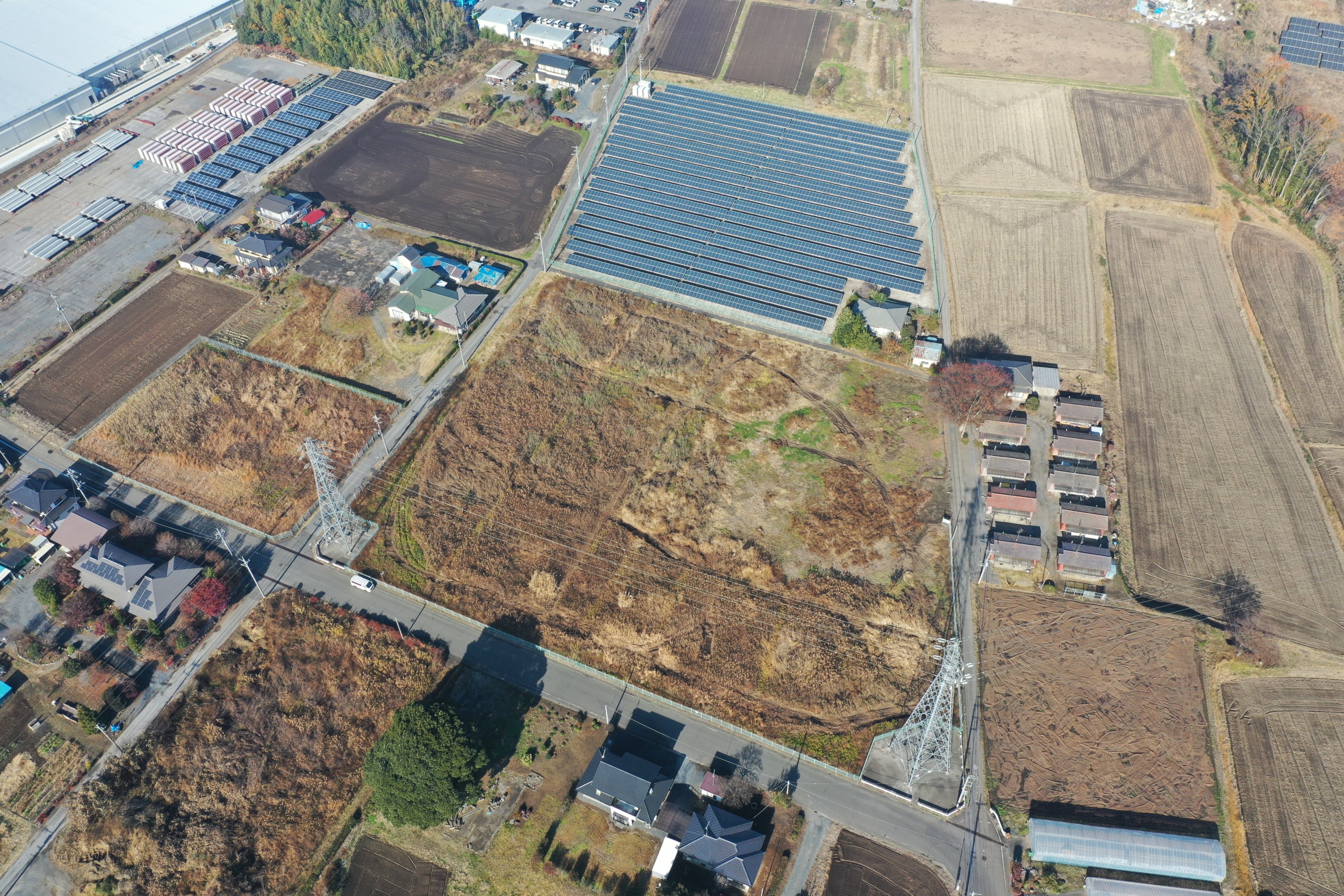 造成・設置前:栃木・真岡市寺内